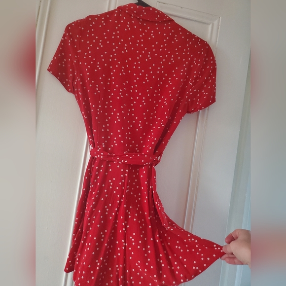 F21 Red Romper - Picture 3 of 4